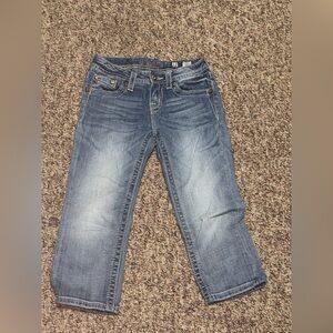 girls Children’s Blue Jeans, miss me,‎ size 12
